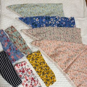 Floral Headbands and Bandanas